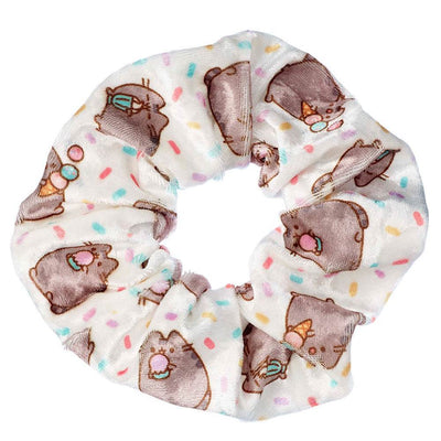 Pusheen Ice Cream Hair Scrunchie - Gift Arch