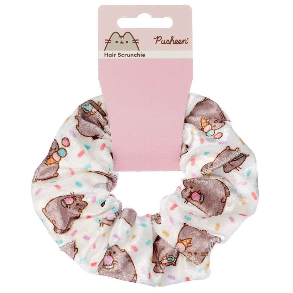 Pusheen Ice Cream Hair Scrunchie - Gift Arch