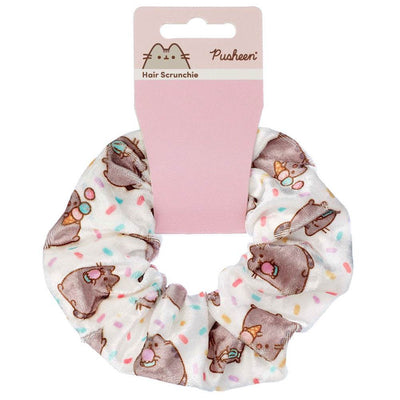 Pusheen Ice Cream Hair Scrunchie - Gift Arch