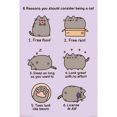 Pusheen Poster Reasons 157 - Gift Arch