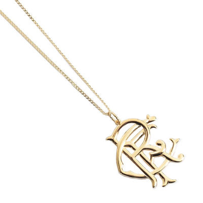 Rangers FC 18ct Gold Plated on Silver Pendant & Chain - Gift Arch