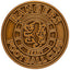 Rangers FC Antique Gold Ready Crest Badge - Gift Arch