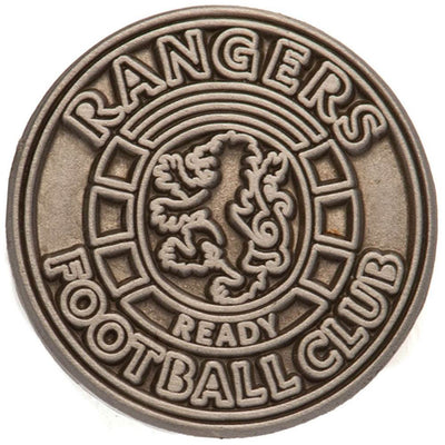 Rangers FC Antique Silver Ready Crest Badge - Gift Arch