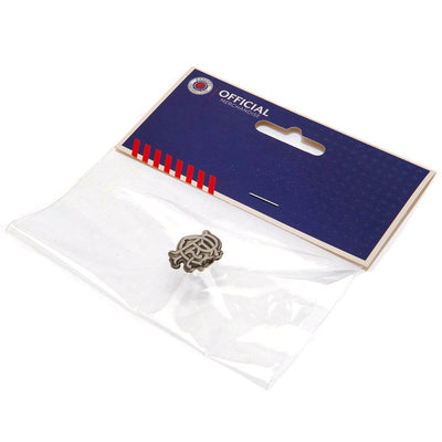 Rangers FC Antique Silver Scroll Crest Badge - Gift Arch