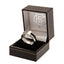 Rangers FC Black Inlay Ring Large - Gift Arch