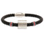 Rangers FC Colour Ring Leather Bracelet - Gift Arch