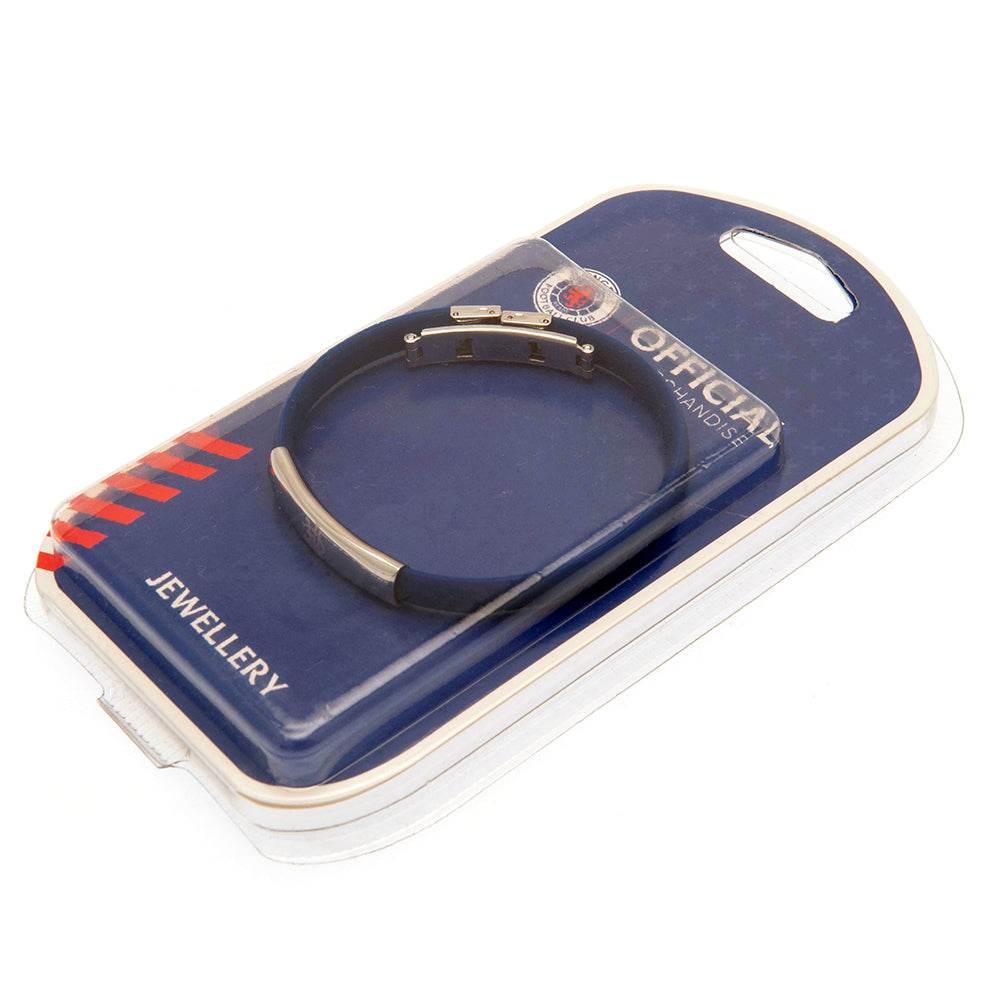 Rangers FC Colour Silicone Bracelet - Gift Arch