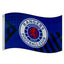 Rangers FC Core Crest Flag - Gift Arch