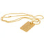 Rangers FC Gold Plated Dog Tag & Chain - Gift Arch