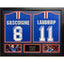 Rangers FC Laudrup & Gascoigne Signed Shirts (Dual Framed) - Gift Arch