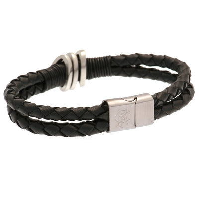 Rangers FC Leather Bracelet - Gift Arch