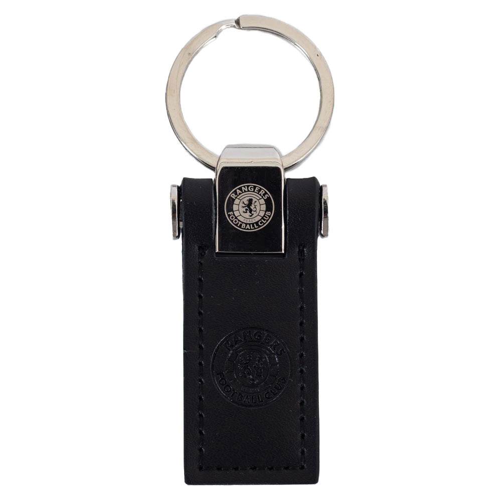 Rangers FC Leather Key Fob - Gift Arch