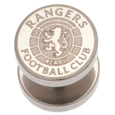 Rangers FC Ready Crest Stainless Steel Stud Earring - Gift Arch