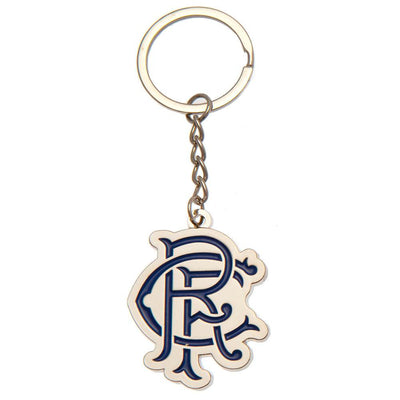 Rangers FC Scroll Crest Keyring - Gift Arch
