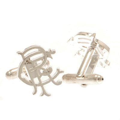 Rangers FC Silver Plated RFC Cufflinks - Gift Arch