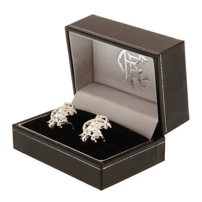 Rangers FC Silver Plated RFC Cufflinks - Gift Arch