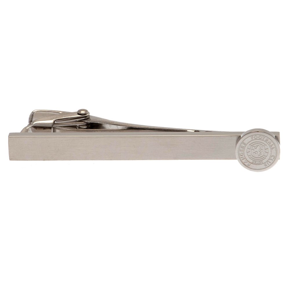 Rangers FC Stainless Steel Ready Crest Tie Slide - Gift Arch