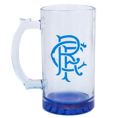 Rangers FC Stein Glass Tankard - Gift Arch