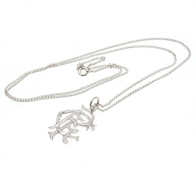 Rangers FC Sterling Silver Pendant & Chain Medium - Gift Arch