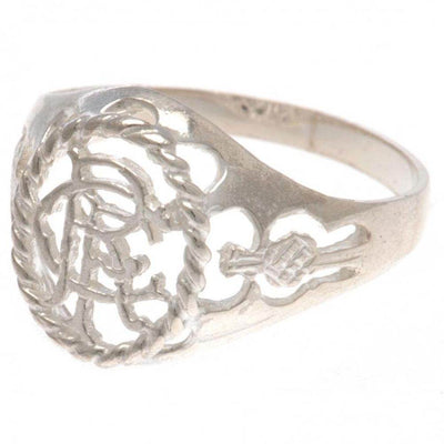 Rangers FC Sterling Silver Ring Small - Gift Arch