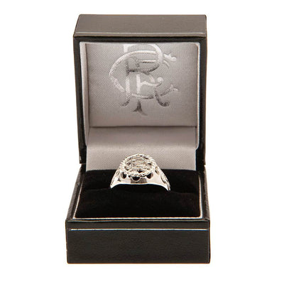 Rangers FC Sterling Silver Ring Small - Gift Arch