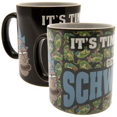Rick And Morty Heat Changing Mug Schwifty - Gift Arch