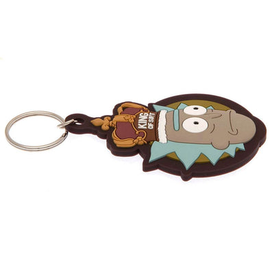 Rick And Morty King Rick PVC Keyring - Gift Arch