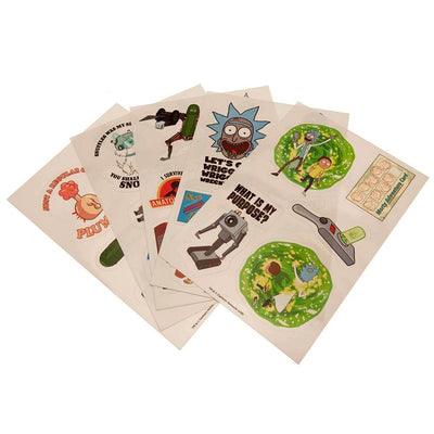 Rick And Morty Tech Stickers - Gift Arch