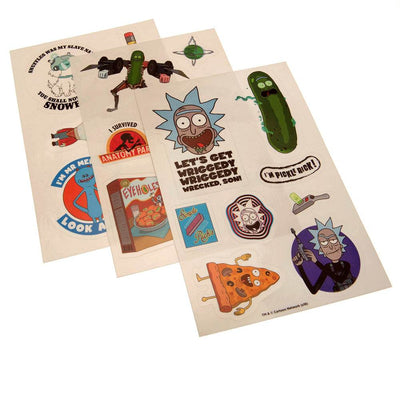 Rick And Morty Tech Stickers - Gift Arch