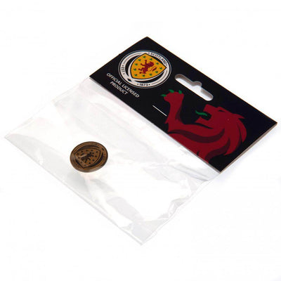 Scottish FA Antique Gold Crest Badge - Gift Arch