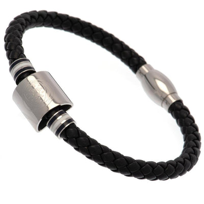 Scottish FA Colour Ring Leather Bracelet - Gift Arch