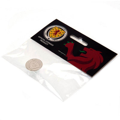 Scottish FA Silver Plated Crest Badge - Gift Arch
