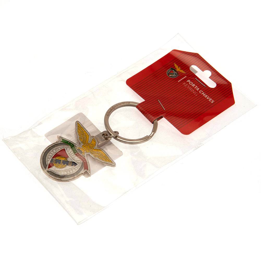 SL Benfica Crest Keyring - Gift Arch