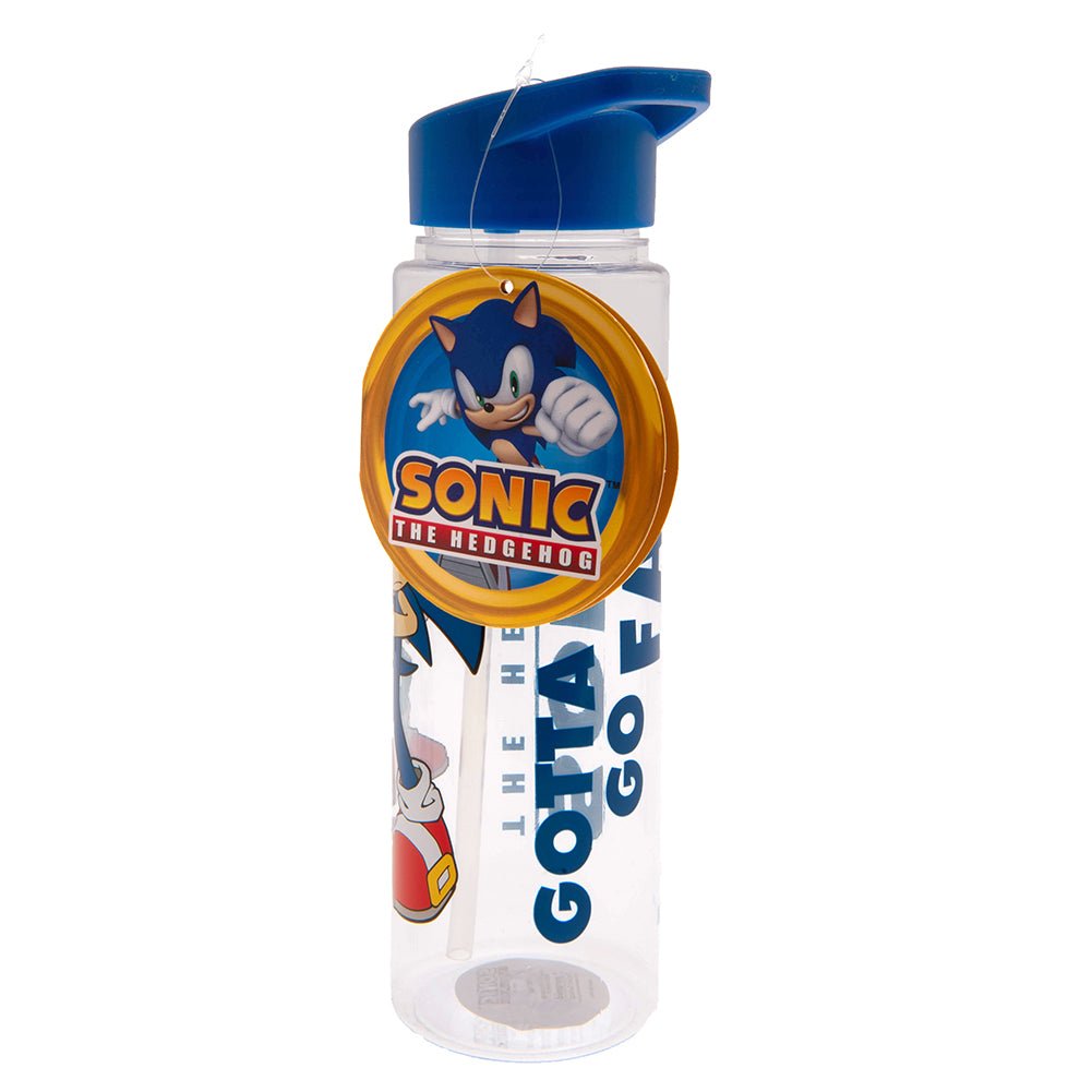 Sonic The Hedgehog Plastic Drinks Bottle - Gift Arch
