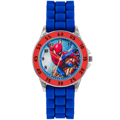 Spider-Man Web Sling Junior Time Teacher Watch - Gift Arch