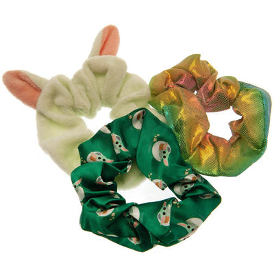 Star Wars: The Mandalorian 3pk Scrunchie Set - Gift Arch