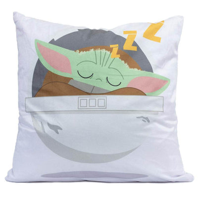 Star Wars: The Mandalorian Grogu Velvet Feel Cushion - Gift Arch