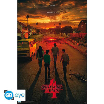 Stranger Things 4 Poster California 279 - Gift Arch