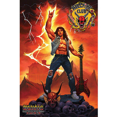 Stranger Things 4 Poster Hellfire Club 195 - Gift Arch