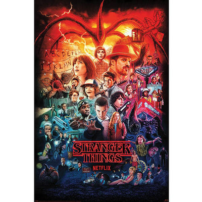 Stranger Things 4 Poster Montage 123 - Gift Arch