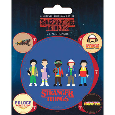 Stranger Things Arcade Stickers - Gift Arch