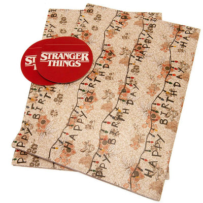 Stranger Things Gift Wrap - Gift Arch