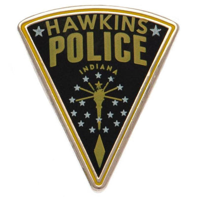 Stranger Things Hawkins Police Pin Badge - Gift Arch