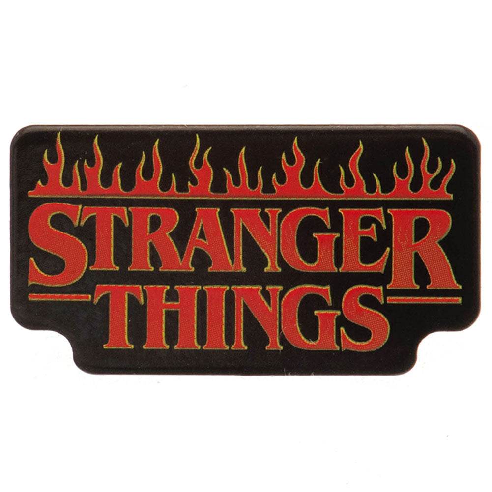 Stranger Things Logo Pin Badge - Gift Arch