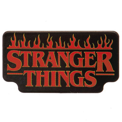 Stranger Things Logo Pin Badge - Gift Arch