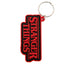 Stranger Things Logo PVC Keyring - Gift Arch