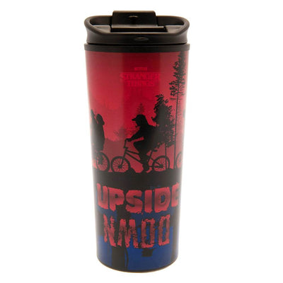 Stranger Things Metal Travel Mug - Gift Arch