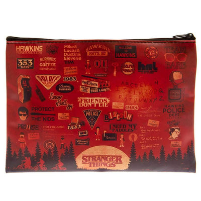 Stranger Things Pencil Case Upside Down - Gift Arch