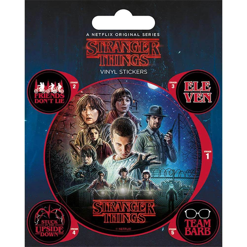 Stranger Things Stickers - Gift Arch