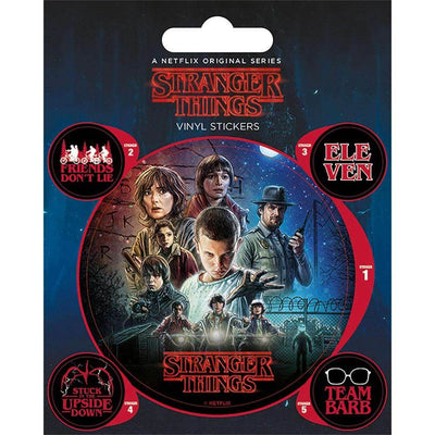 Stranger Things Stickers - Gift Arch